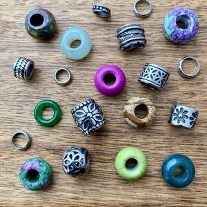 Mountain Dreads FAIRY GARDEN DREADLOCK BEADS | SET OF 20
